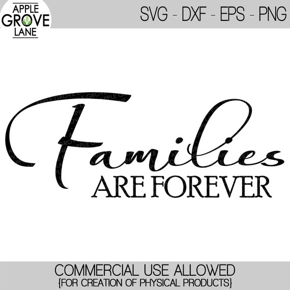 Download Families Are Forever SVG-familie SVG-familie is Forever | Etsy