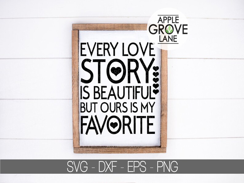 Every Love Story SVG Wedding Svg Marriage Svg Love Svg | Etsy