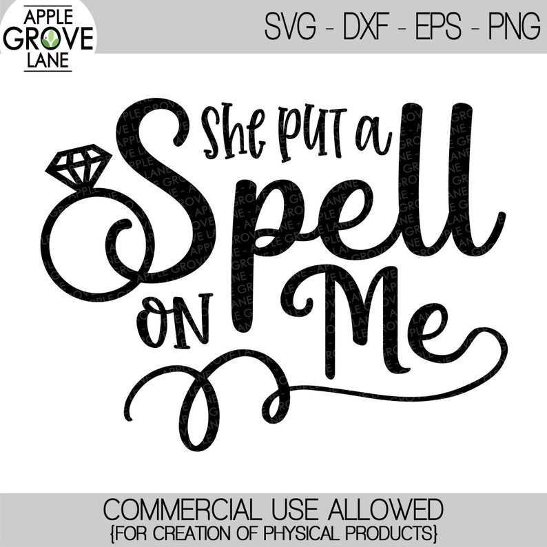 Download Spell on Me Svg Halloween Wedding SVG Halloween Groom Svg | Etsy