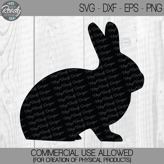 Download Easter Svg Bunny Svg Rabbit Svg Silhouette Outline Spring Etsy