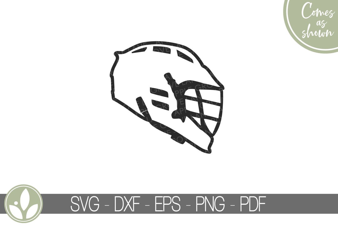 Lacrosse Helmet Svg Lacrosse Svg LAX Svg Lacrosse Clipart LAX Helmet