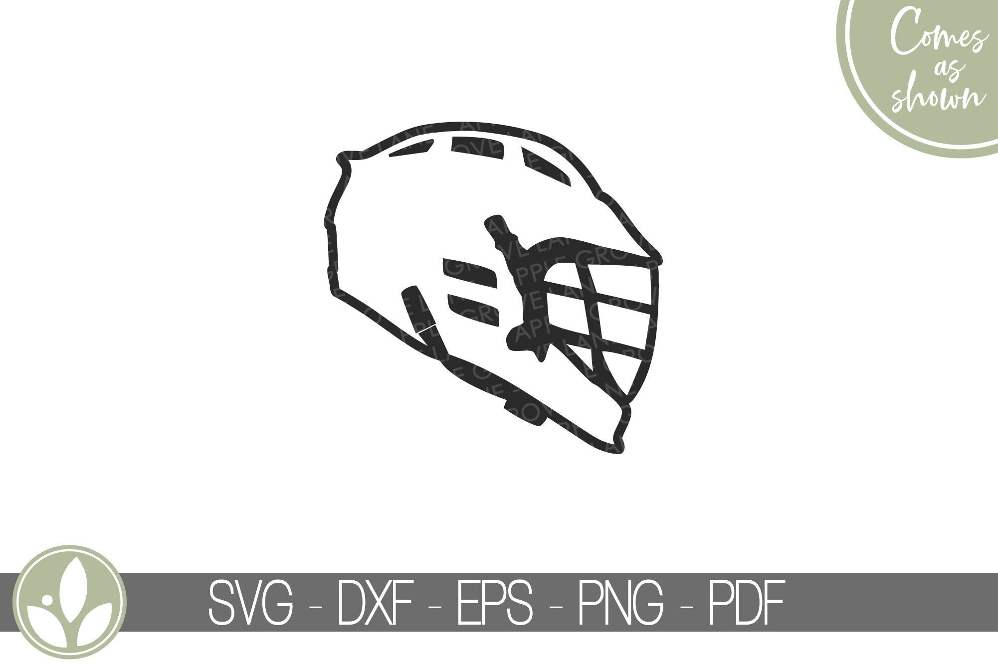 Lacrosse Helmet Svg Lacrosse Svg LAX Svg Lacrosse Etsy