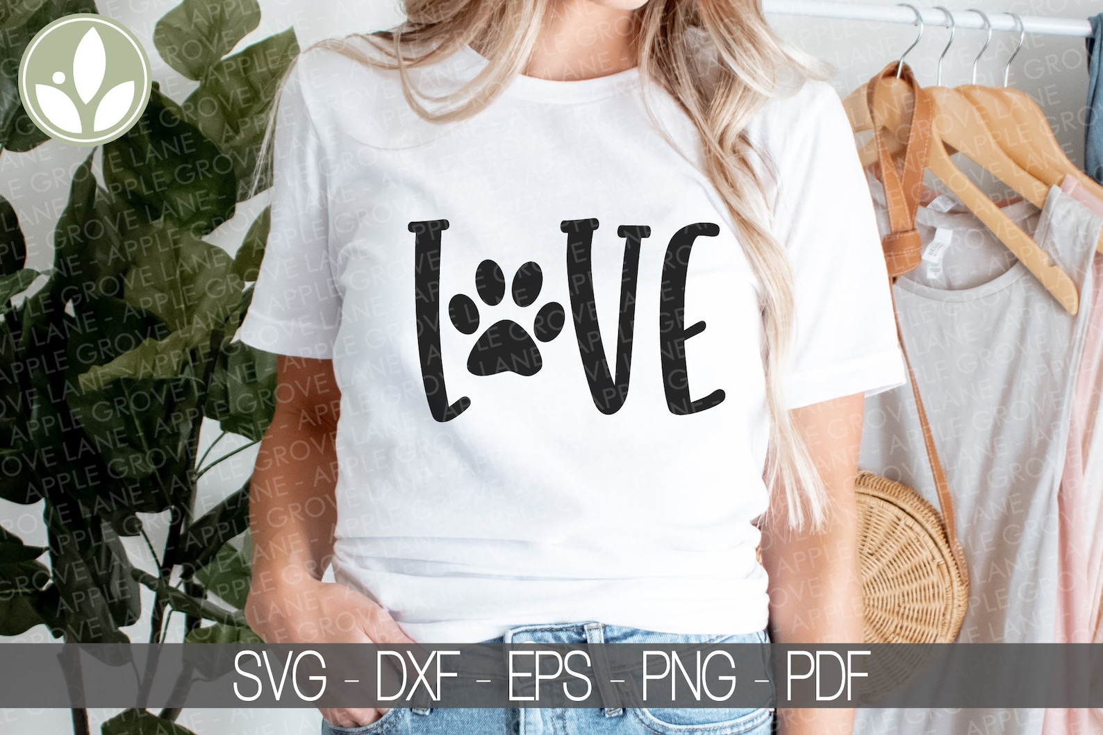 Love Svg Pet Svg Pet Lover Svg Paw Print Svg Dog Lover Etsy