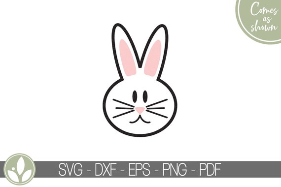 Bunny Head Svg Easter Bunny Svg Easter Svg Bunny Svg - Etsy