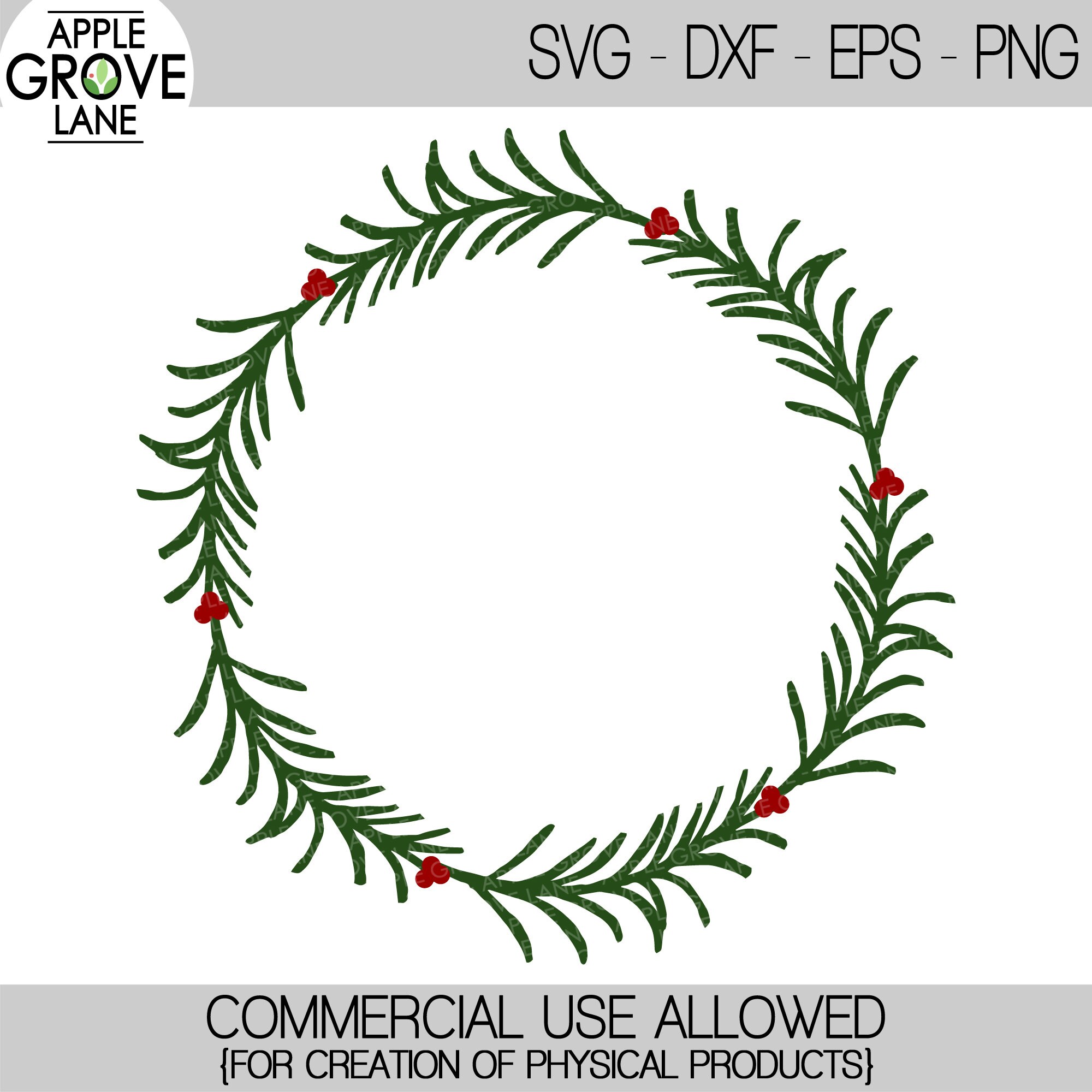 Weihnachtskranz SVG Weihnachten Svg Kranz Svg | Etsy