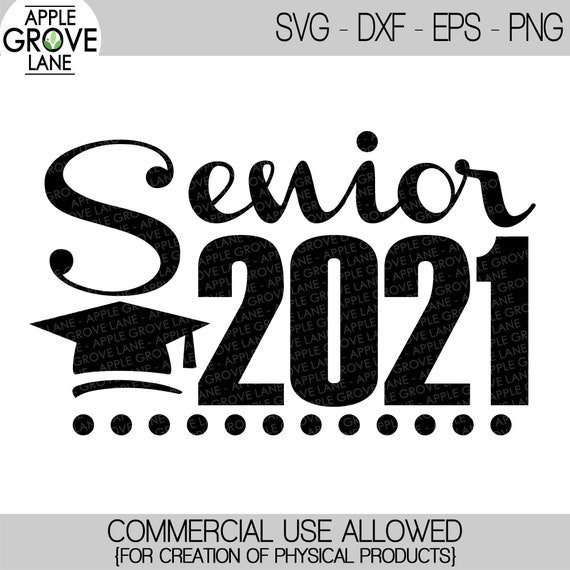 Download Senior 2021 Svg Graduation Svg School Svg Class of 2021 | Etsy