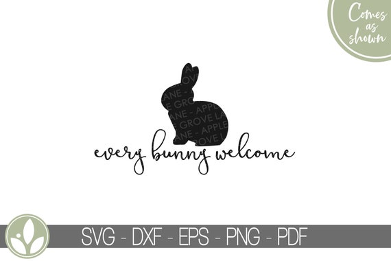 Free Free Every Bunny Welcome Svg 553 SVG PNG EPS DXF File