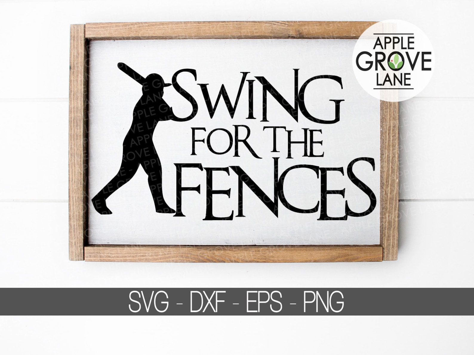 Swing for the Fences SVG Baseball Svg Baseball Sign Svg | Etsy