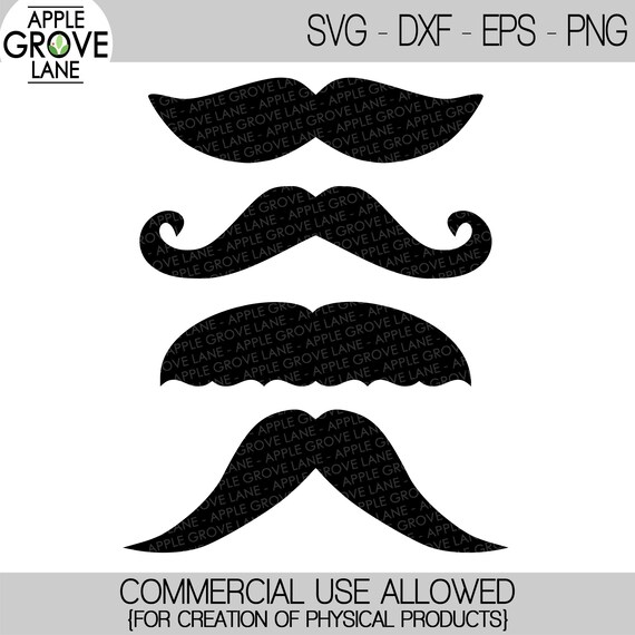 Little Man Mustache Clip Art