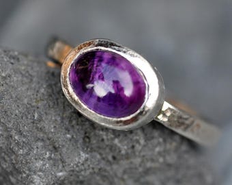 Amethyst Swiss Topaz London Blue Topaz Citrine Peridot Garnet  in 14k or 18k Gold Birthstone Ring- Made to Order Handmade