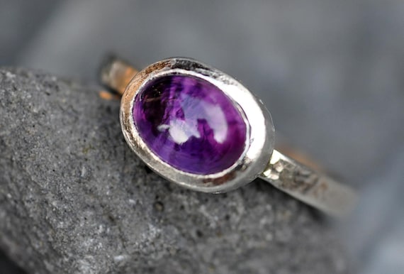 Amethyst Swiss Topaz London Blue Topaz Citrine Peridot Garnet  in 14k or 18k Gold Birthstone Ring- Made to Order Handmade