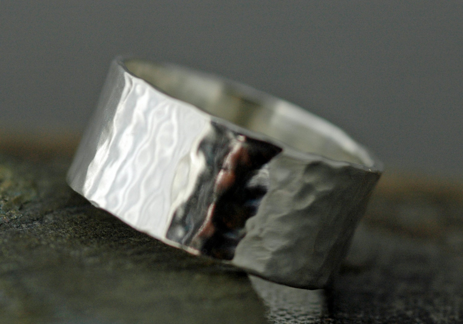 Sterling Silver Soft Hammered Ring Sterling Silver Soft Hammered Ring