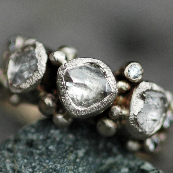 Rough Cut Diamond - Etsy