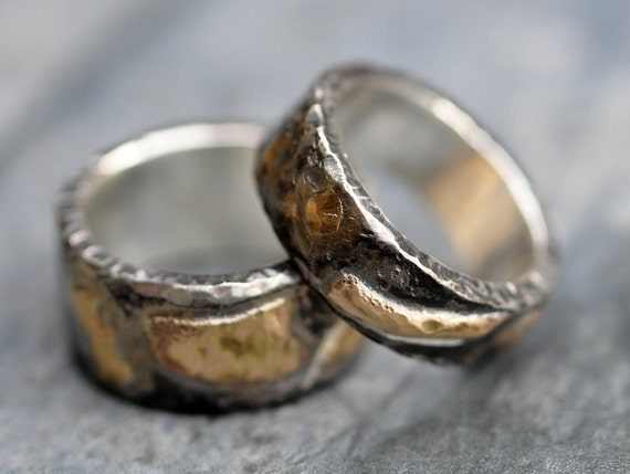 Handmade metal rings deals