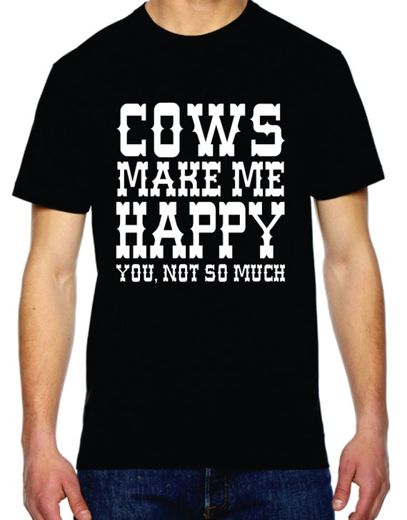 happy cow custom t shirts
