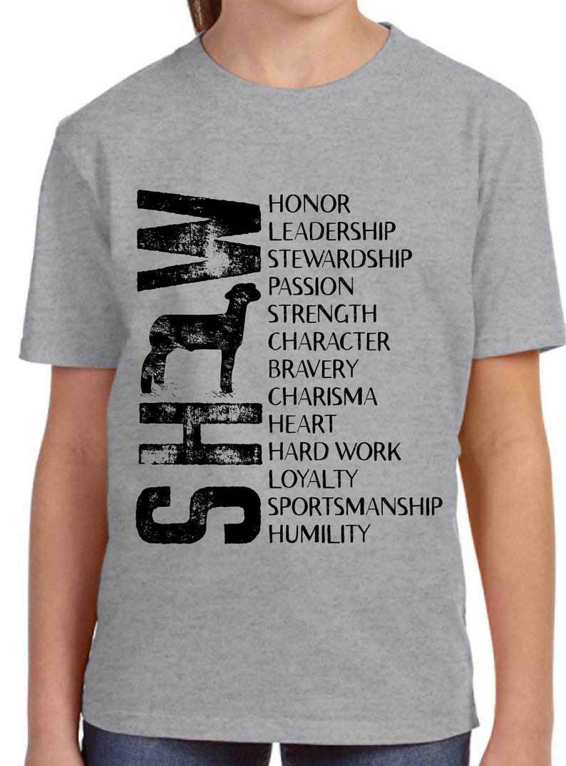 4-H show lamb shirt State Fair shirts FFA shirt 4H club | Etsy