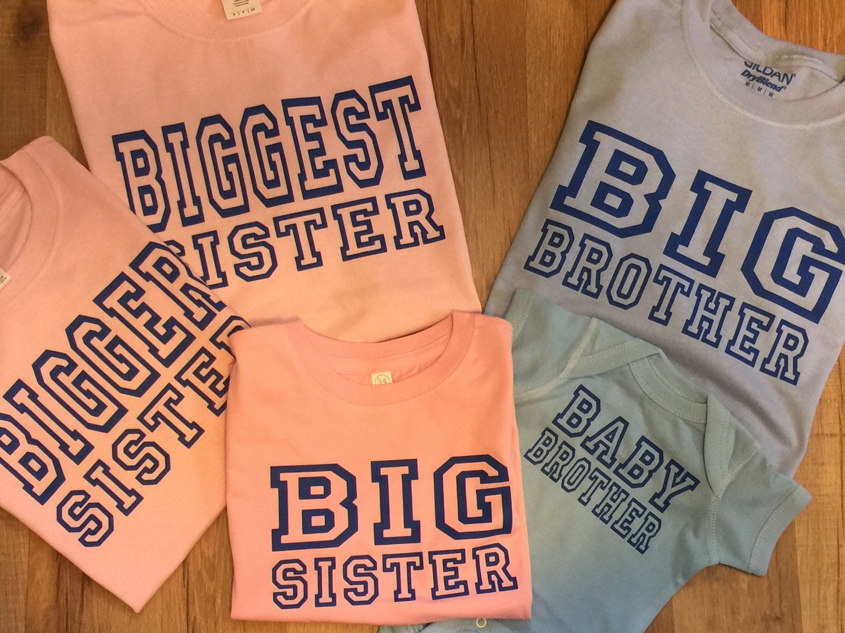 5 Sibling T-shirts Big Brother Shirt 