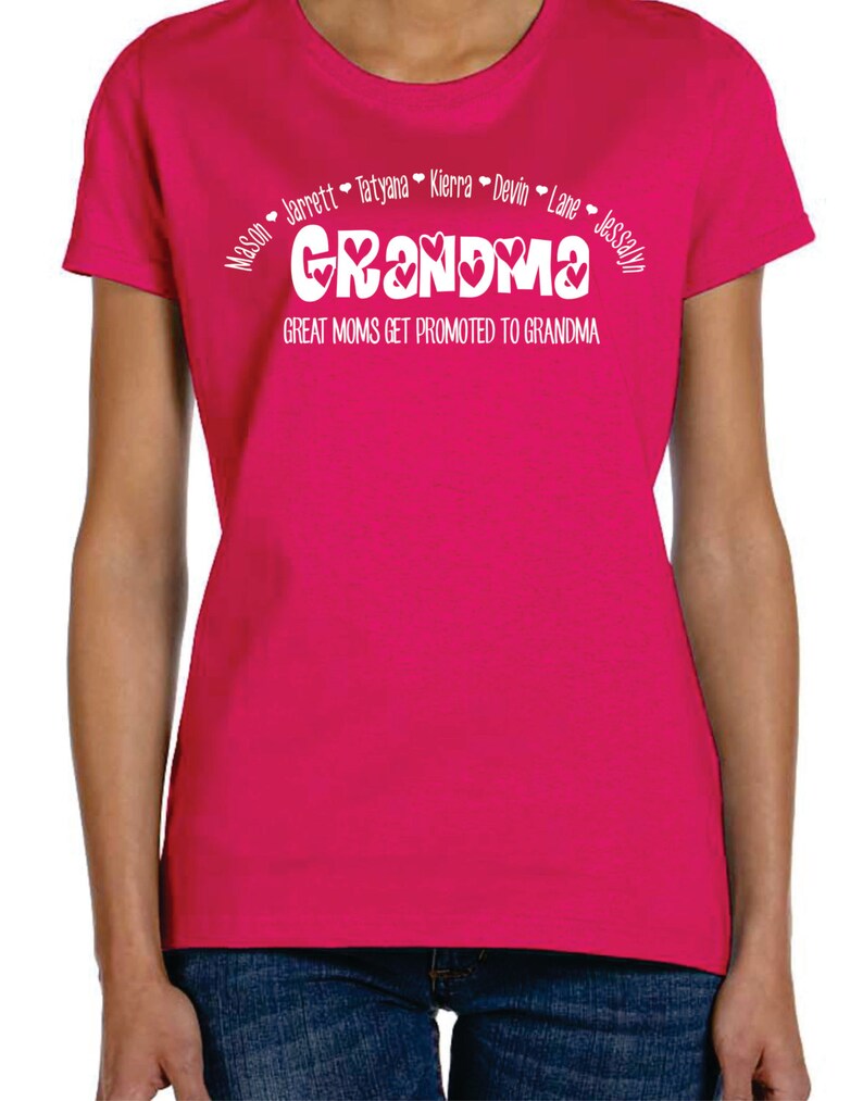 mothers day grandma shirts