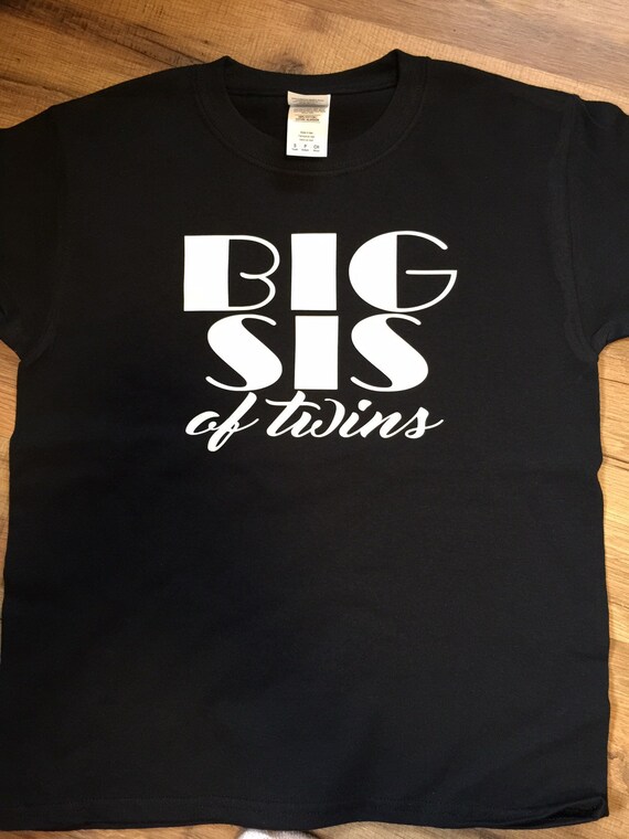 big sister to twins shirt