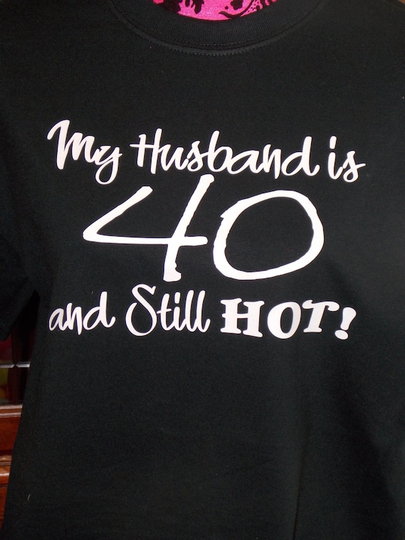 husband and wife birthday shirts
