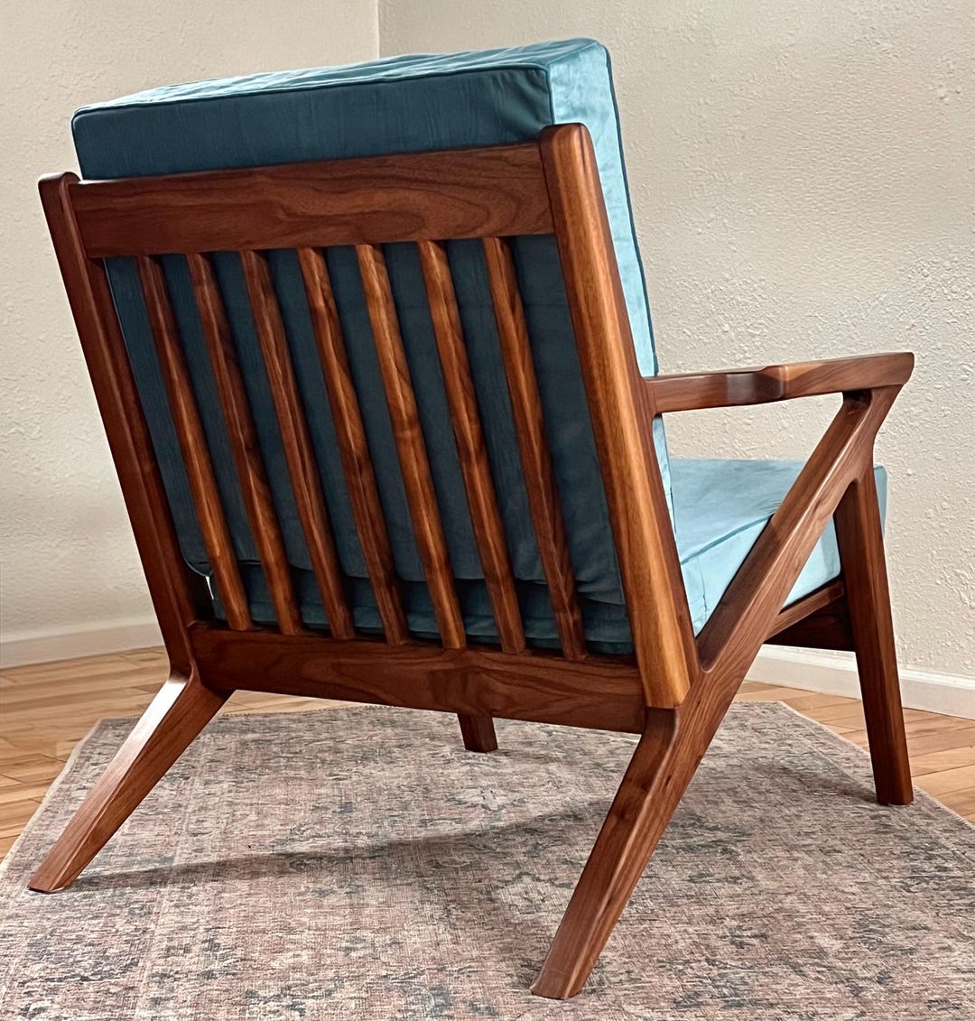 Mid Century Lounge Chair - Etsy