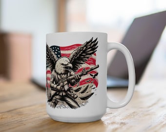 4th of July Holiday Mug, Fourth of July Coffee Mug, Independence Day Teacup, Memorial Day Cup, July 4th Coffee Mug, 4th of July Mug