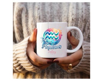 Custom zodiac sign mug