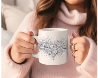 Ceramic Mug, Your favorite song, Music Lover's Mug, Song Lyrics Cup, Custom Song Gift, Coffee Mug, Tea Cup