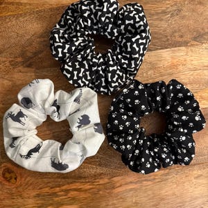 Animal Print Scrunchies | Handmade Scrunchies | Hair Scrunchies | Hair Accessories
