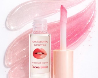 Cocoa Blush Organic Color Changing Lip Gloss