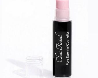 Chai Tinted Lip Balm – Natural Rose Pink, Organic Hydrating Vegan Lip Care