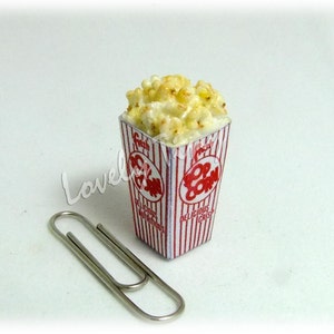 12-tlg. von Puppenhaus Miniatur Popcorn in Box besten für Mode-Accessoire: Miniature Essen Schmuck