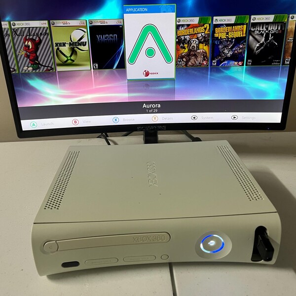 Xbox 360 Falcon RGH 3 + 128gb usb (Console Only)