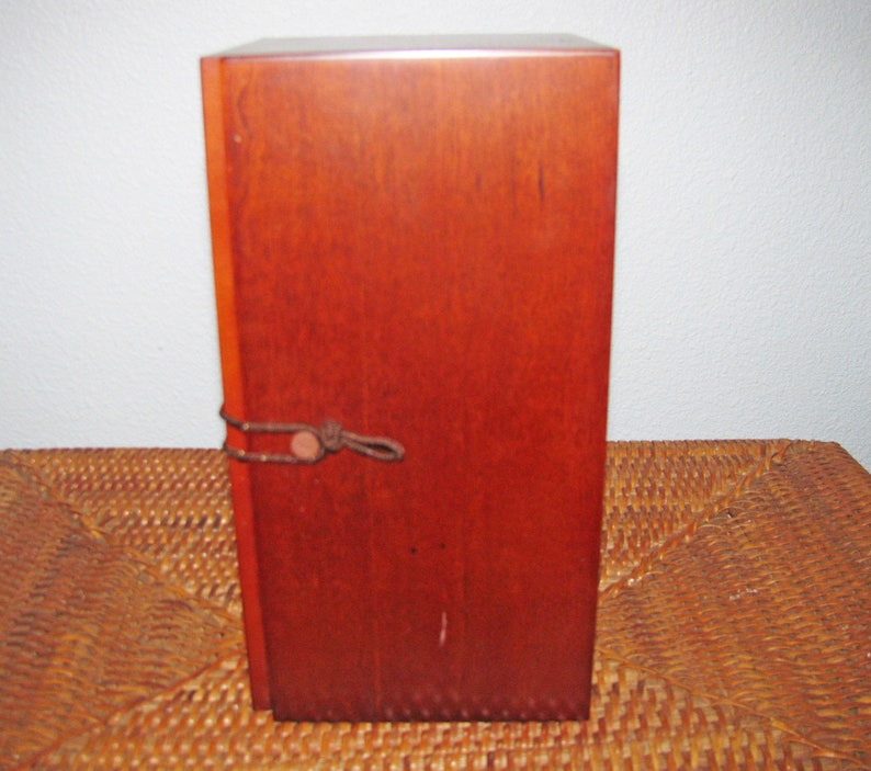 Bombay Company Wooden Upright Jewelry Box Etsy