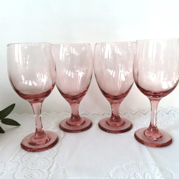 Pink Goblets Etsy