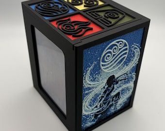 Avatar the Last Air Bender - Katara MTG Commander Deck Box with Magnetic Lid