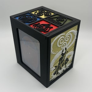 Avatar the Last Air Bender - Aang MTG Commander Deck Box with Magnetic Lid