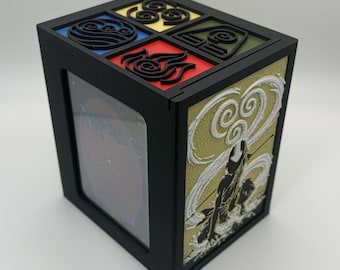 Avatar the Last Air Bender - Aang MTG Commander Deck Box with Magnetic Lid