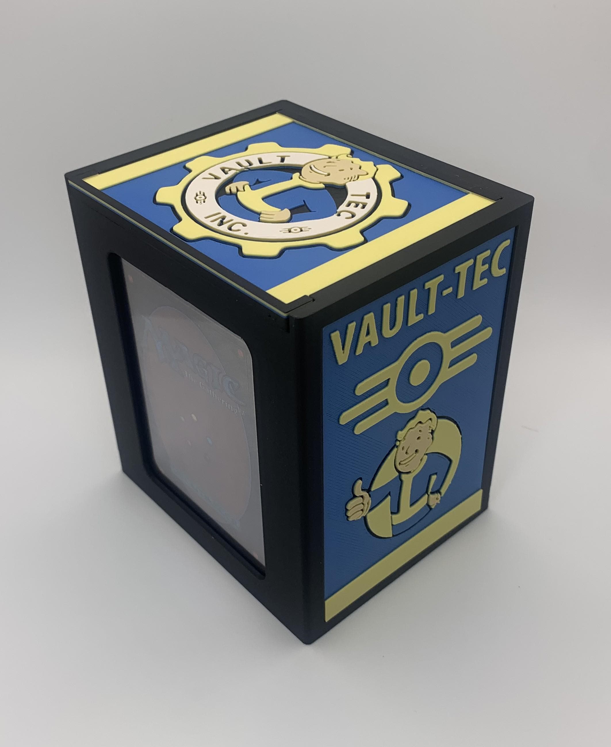 Vault-Tec Box ボルトテックボックス fallout フォールアウト Fallout Vault-tec MTG Commander Deck Box With Magnetic Lid - Etsy