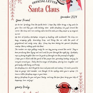Carta de Papá Noel