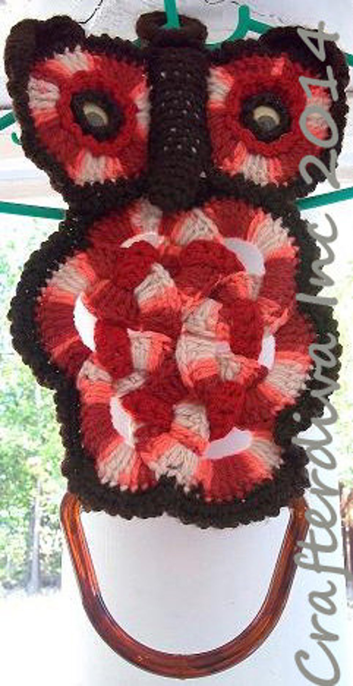 Towel Holder Multi Colored Towel Holder Owl Towel Holder Etsy