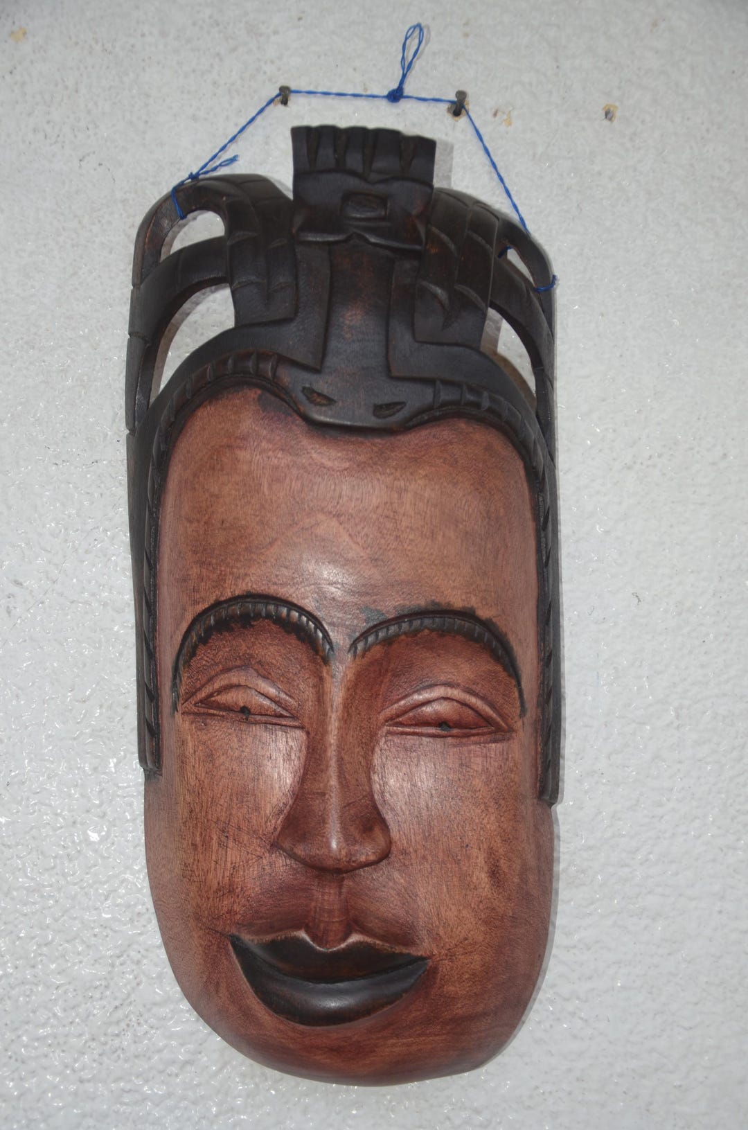 Basinga Kingdom King Crown | African Royal Headdress | Tribal Woven Art ...