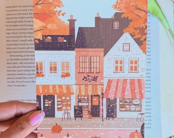 Kindle用Fall Village Kindleインサート
