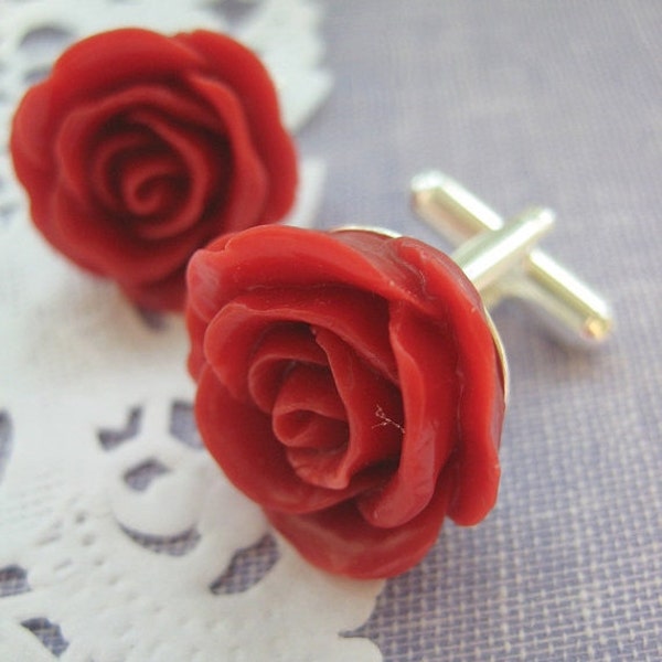 Cufflinks rose. CHOOSE colour.