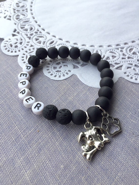 dog name bracelet