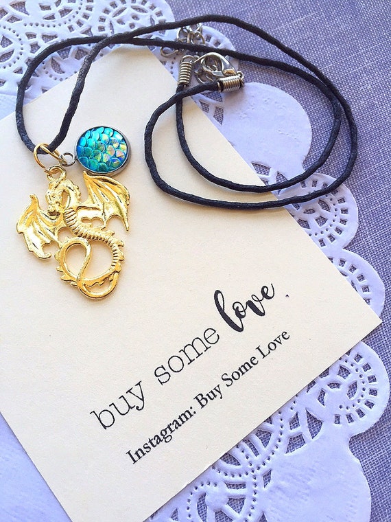 Gold Dragon necklace, gold dragon jewelry, dragon party favor, dragon kids party, SET of TEN. Il_570xn