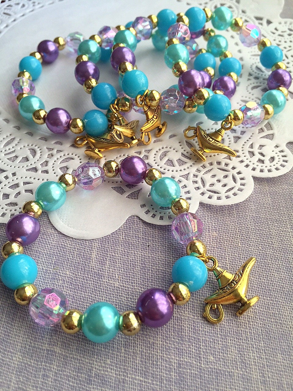 Collier et Bracelet en forme d'aladin Jasmine, ensemble de bijoux, boucles  d'oreilles et Bracelet, princesse, lampe magique, nouveau, 2021