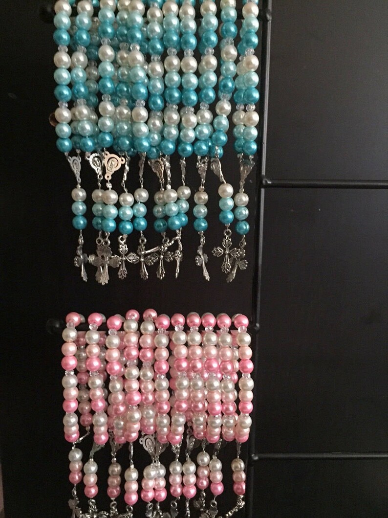 Mini Rosary Cross Rosary Baptism Gift Communion Gift ONE Etsy