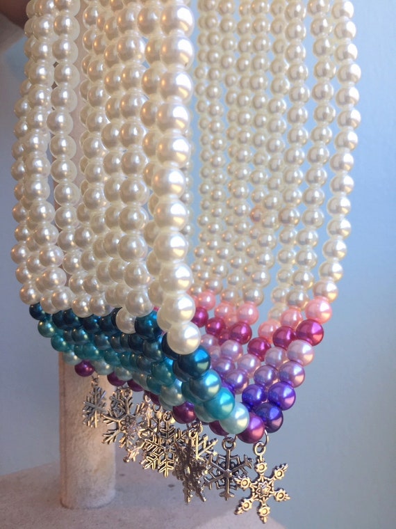 Frozen Necklace Bracelet Set Frozen Party Favor Frozen Birthday