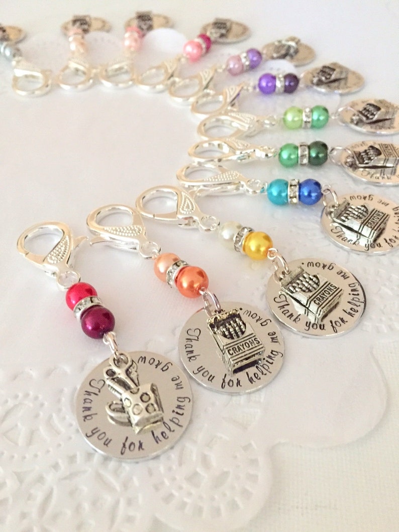 SET OF 5. Daycare Jewelry Day Care Teacher Accessories Ece Etsy